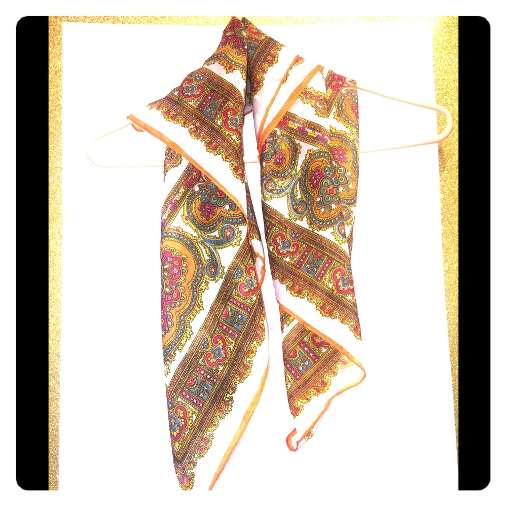 A Max Hurni Import Swiss Silky Scarf